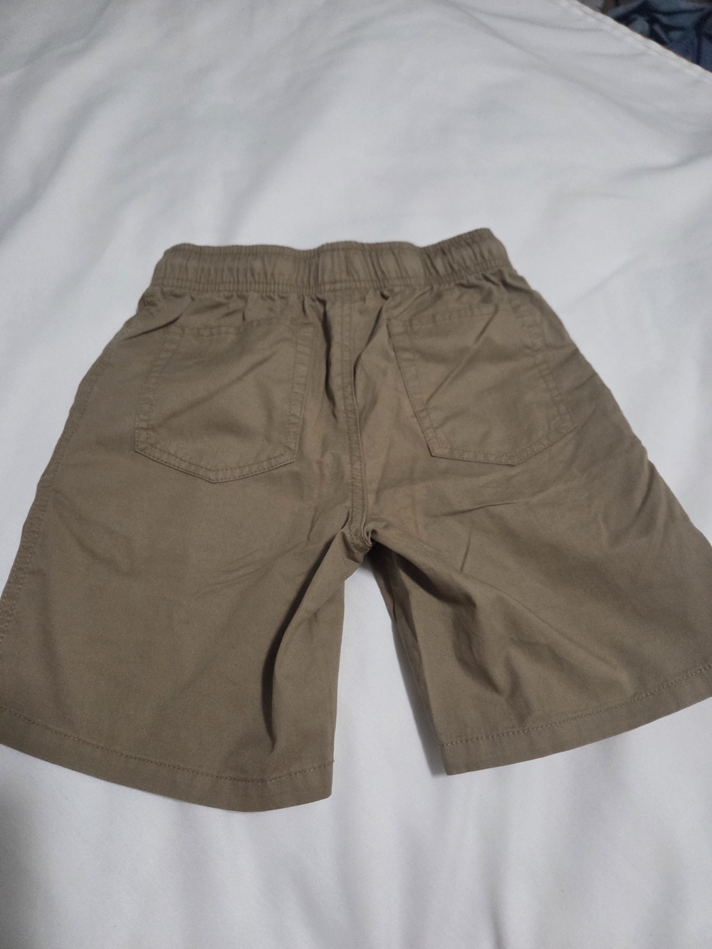 Cat & Jack Tan Elastic-Waist Shorts